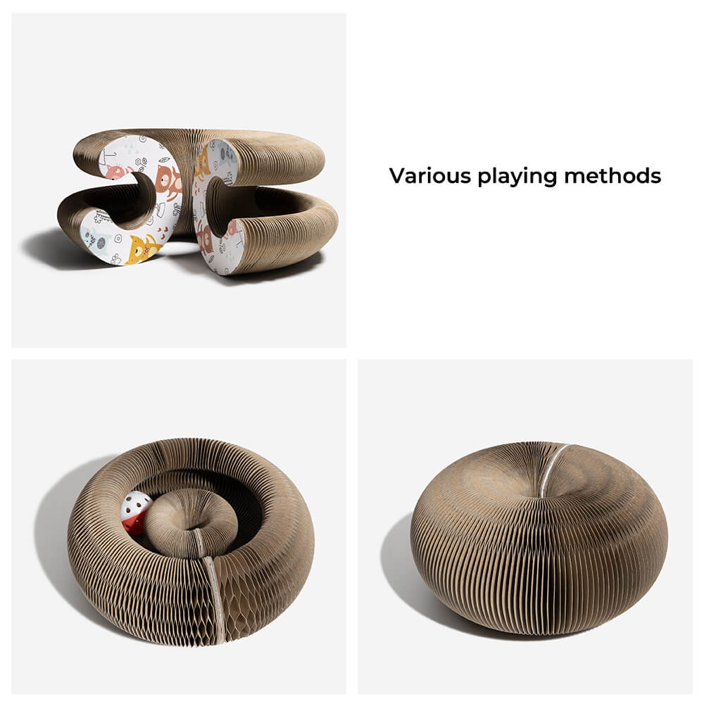 Tidy Claws™  Cat Magic Scratcher With Ball