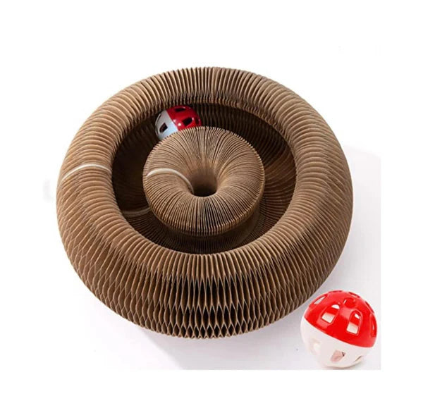 Tidy Claws™  Cat Magic Scratcher With Ball